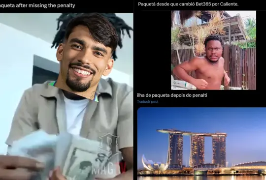 Lucas Paqueta fue víctima de los memes por culpa del penal fallado en el Paraguay vs Brasil y también por su ludopatía.