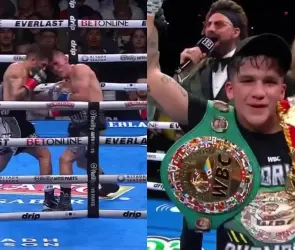 Gallo Estrada es noqueado por primera vez en su carrera y pierde título contra Bam Rodríguez