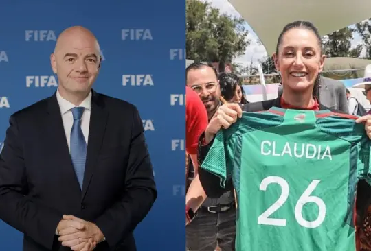 La FIFA mandó un mensaje a Claudia Sheinbaum.