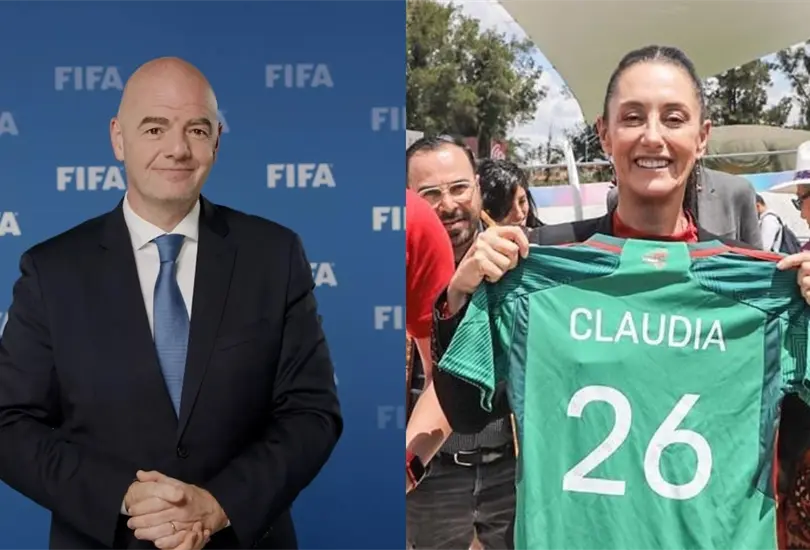 La FIFA mand&oacute; un mensaje a Claudia Sheinbaum.