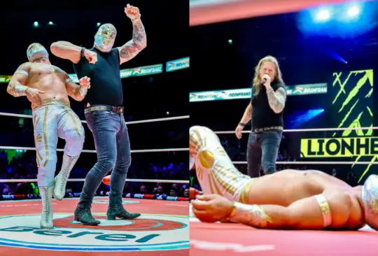 Jericho regresó al CMLL después de 30 años y lo hizo atacando por sorpresa a Místico.