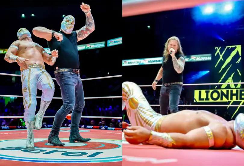 Jericho regres&oacute; al CMLL despu&eacute;s de 30 a&ntilde;os y lo hizo atacando por sorpresa a M&iacute;stico.