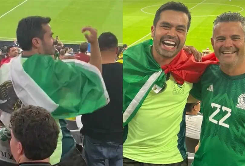 Jorge M&aacute;ynez fue exhibido por aparecer en estado inconveniente durante el M&eacute;xico vs Ecuador.