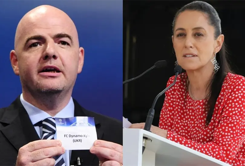 Claudia Sheinbaum le respondi&oacute; su mensaje a Gianni Infantino y la FIFA.