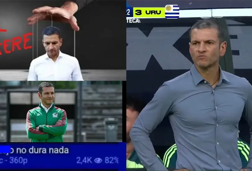 Jaime Lozano fue se&ntilde;alado como el principal culpable de la goleada de Uruguay a M&eacute;xico.