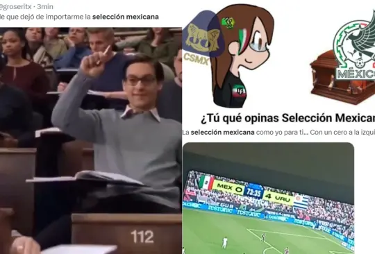 La Selección Mexicana fue víctima de los memes por su derrota ante Uruguay 