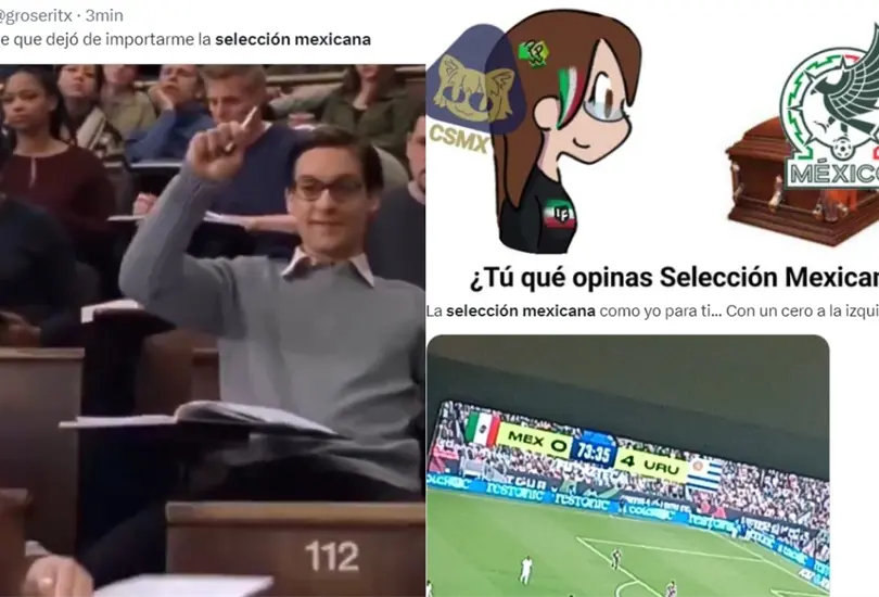 La Selecci&oacute;n Mexicana fue v&iacute;ctima de los memes por su derrota ante Uruguay 