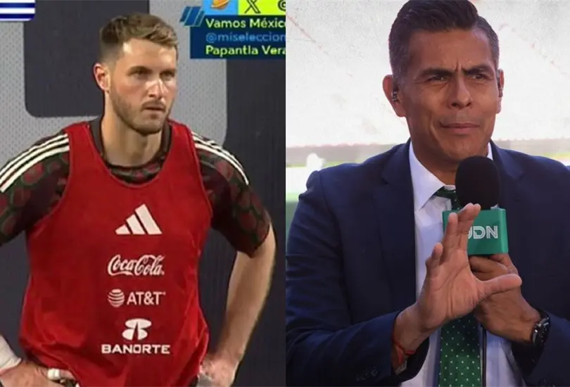 Santiago Gim&eacute;nez fue v&iacute;ctima de los comentarios de Oswaldo S&aacute;nchez.