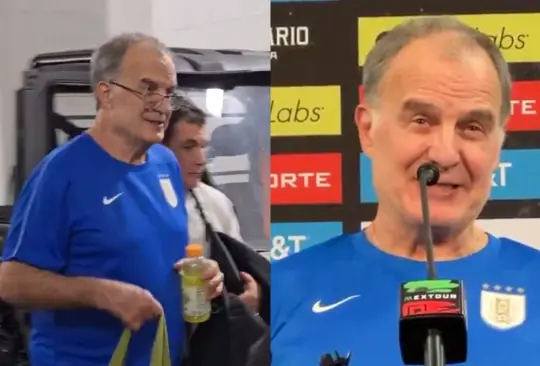 Marcelo Bielsa recibió ayuda de un amigo mexicano para preparar el partido.