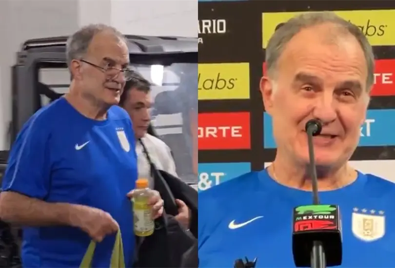 Marcelo Bielsa recibi&oacute; ayuda de un amigo mexicano para preparar el partido.