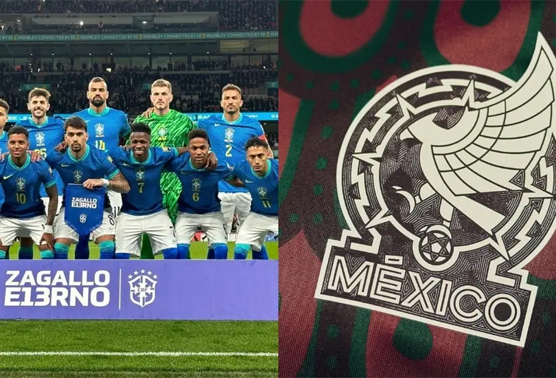Brasil despreciar&iacute;a a M&eacute;xico para su partido amistoso.