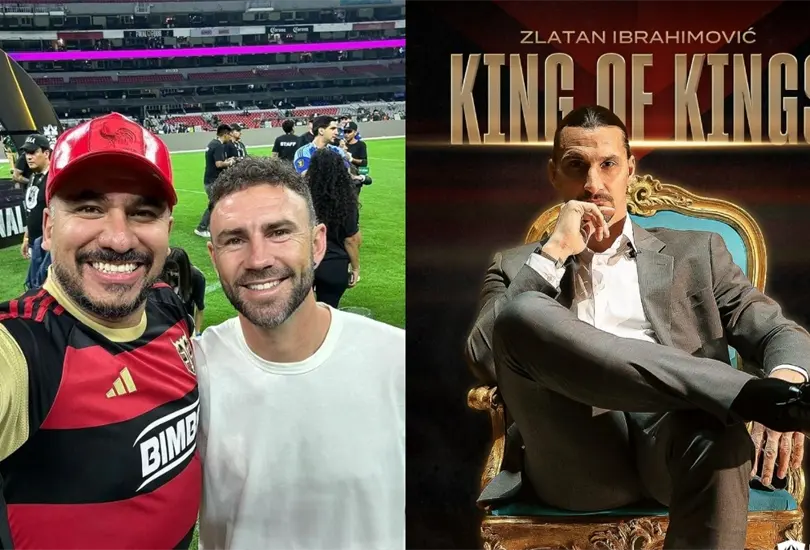 Alex Montiel dej&oacute; mal parado a Zlatan Ibrahimovic.