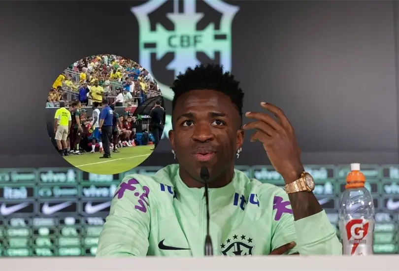 Vinicius Jr. sorprendi&oacute; a la Selecci&oacute;n Mexicana con unos grandes gestos