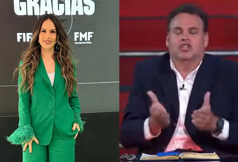 Faitelson y Ana Caty Hern&aacute;ndez se pelearon en vivo por la eliminaci&oacute;n de la Selecci&oacute;n Mexicana