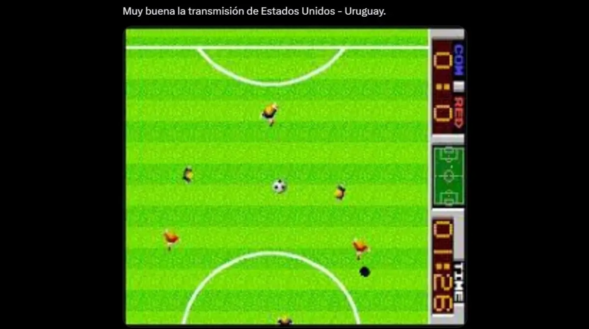 Estados Unidos y Uruguay se enfrentan en el último partido del grupo C de la Copa América 2024 y lo que más dio de qué hablar fue la cámara de televisión.