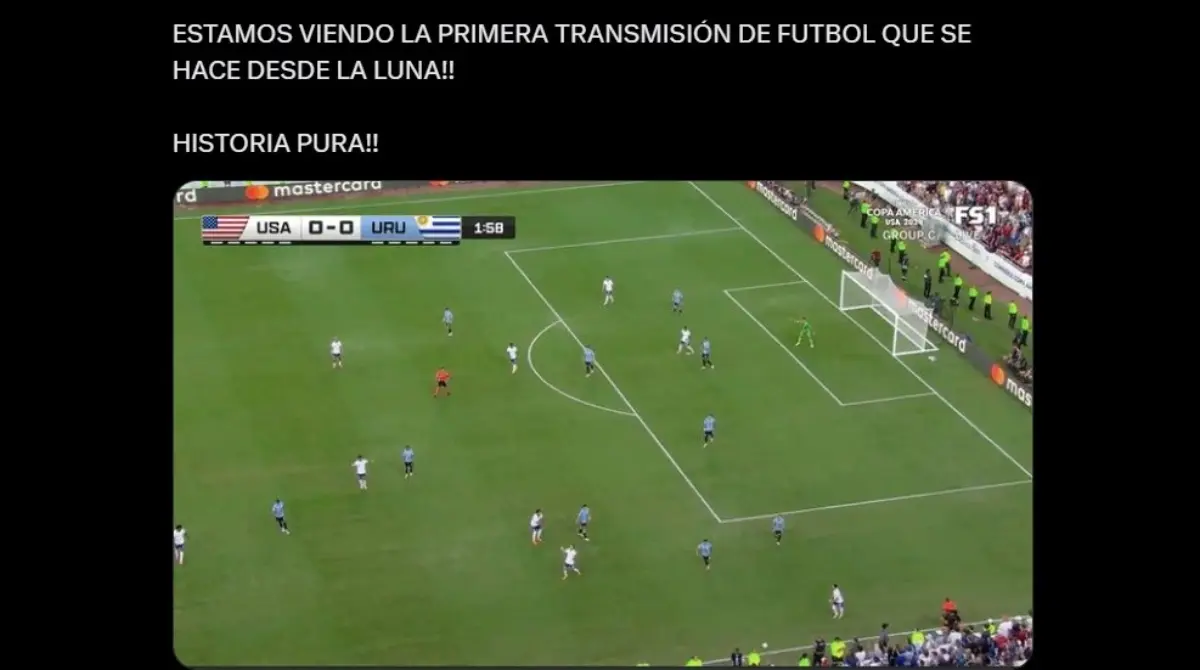 Los memes de la cámara del Estados Unidos vs Uruguay en la Copa América