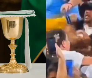 Se revela la identidad del aficionado que golpeó a Darwin Núñez ¡Es un cura!