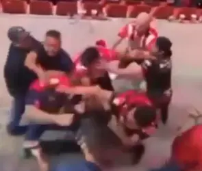 Estadio Caliente: Surgen nuevas imágenes de cómo comenzó la pelea que terminó en tiroteo
