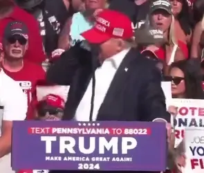 Donald Trump: Disparan al rostro contra el expresidente de Estados Unidos (VIDEO)