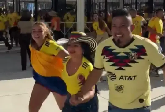 Un aficionado del América entró de gorra a la Final de la Copa América.