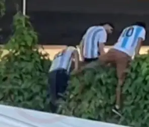 Argentinos saltan muros para acceder a la Final de la Copa América 2024 (VIDEOS)