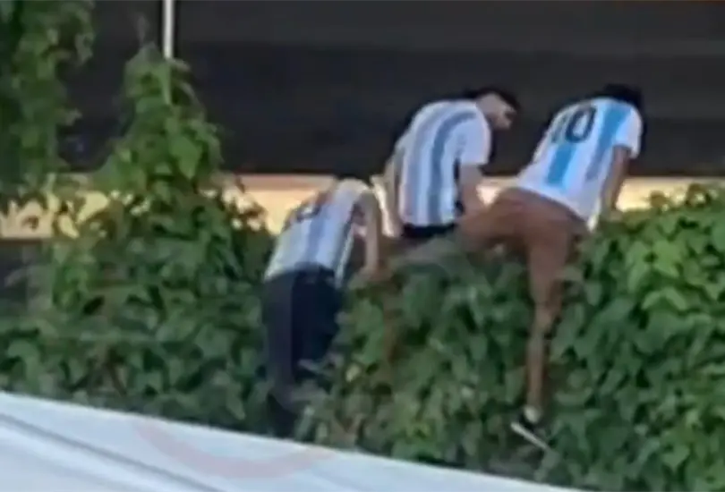 Los argentinos fueron exhibidos en plena Final de la Copa Am&eacute;rica.