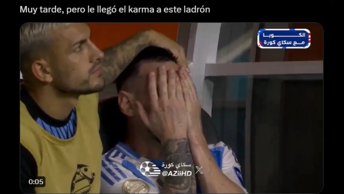 De acuerdo a los reportes instántaneos, el tobillo de Lionel Messi parecía un melón.