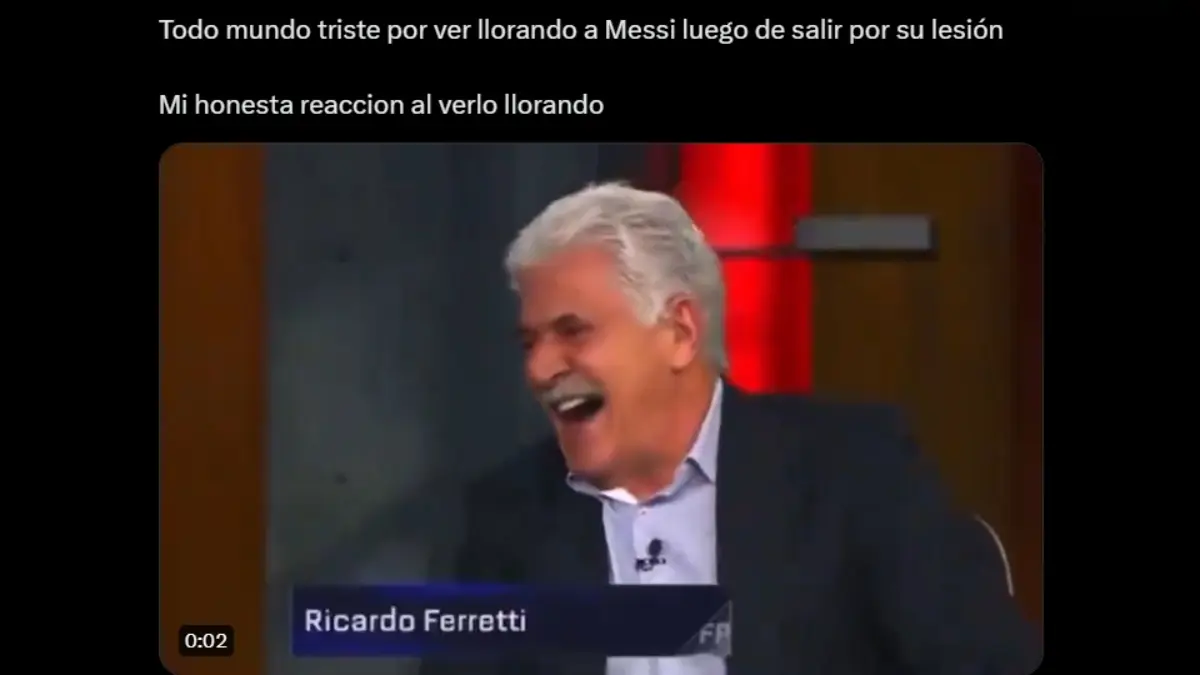 Las burlas hacia la 'Pulga' no se hicieron esperar, principalmente dirigidas hacia el nulo sentimiento por verlo destrozado.