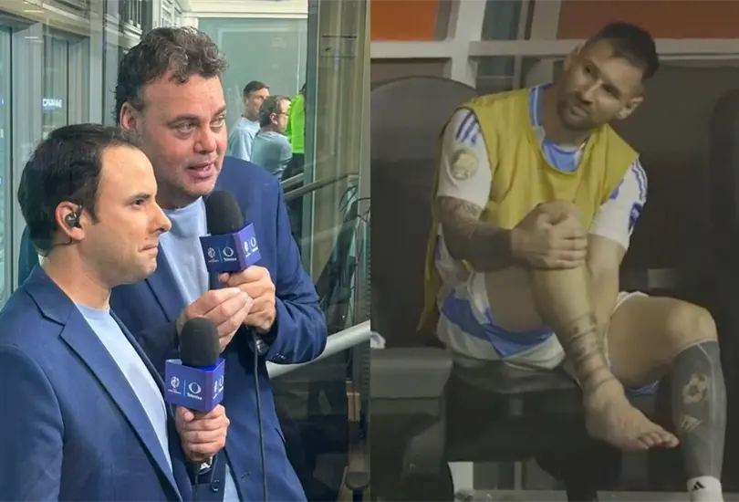 David Faitelson insult&oacute; a los detractores de Lionel Messi.