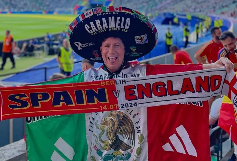 El aficionado sorprendi&oacute; con sus palabras hacia sus detractores tras la final de la Eurocopa en Berl&iacute;n.