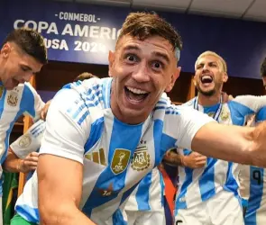 Argentina campeón de Copa América | Jugadores se burlan de Colombia: "con el cu... roto"