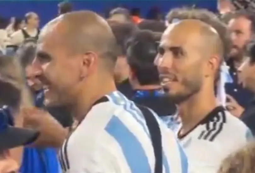 Nahuel Guzm&aacute;n y Guido Pizarro estuvieron en la Final de la Copa Am&eacute;rica.