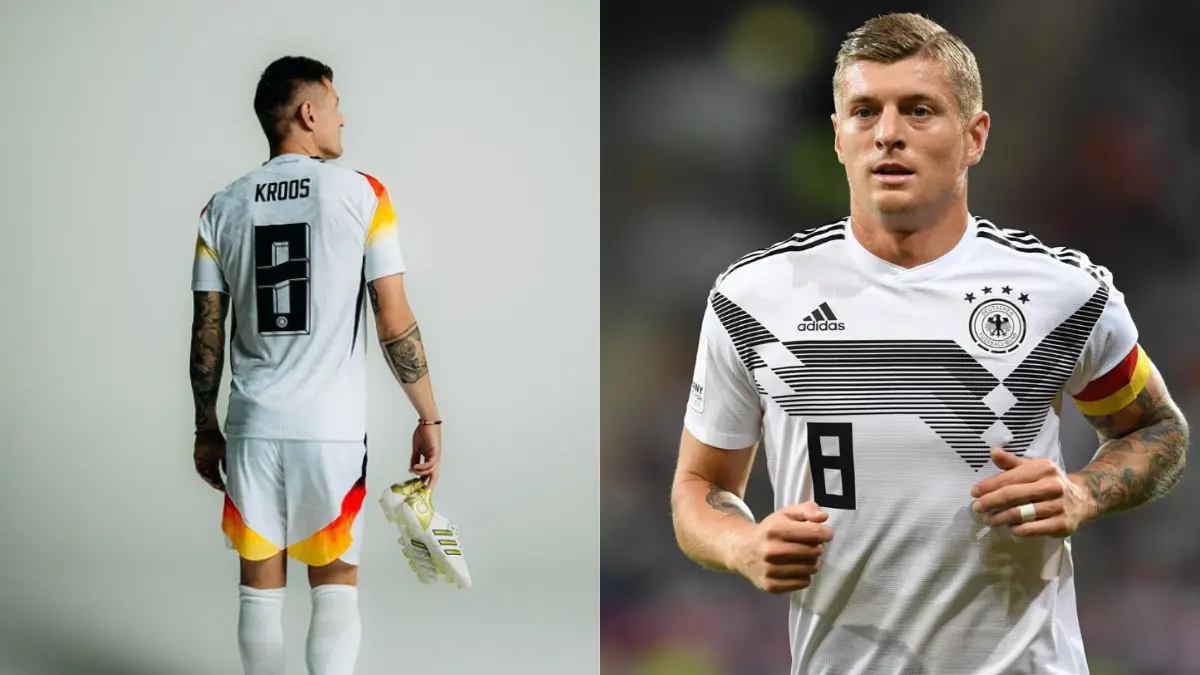 Toni Kroos debutó con la selección ´Teutona´ en 2010, se convirtió en pieza esencial del cuadro germano y parte del campeonato del mundo en Brasil 2014. Poco después de llegar al centenario de partidos, anuncio su retiro de la selección, sin embargo, regresó en 2024 para la Eurocopa en su país natal, donde anunciaría su retiro definitivo de las canchas.