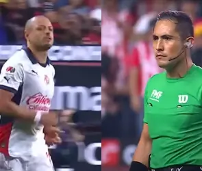 Árbitro que anuló goles a Chicharito es exhibido por ser ahijado de Armando Archundia