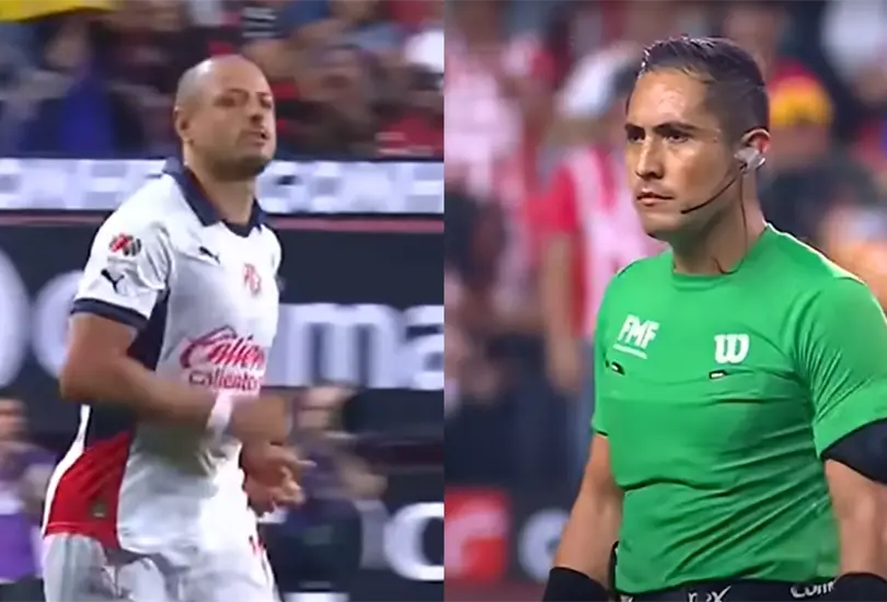 El &aacute;rbitro que pit&oacute; a Chivas fue exhibido por ser ahijado de Armando Archundia..