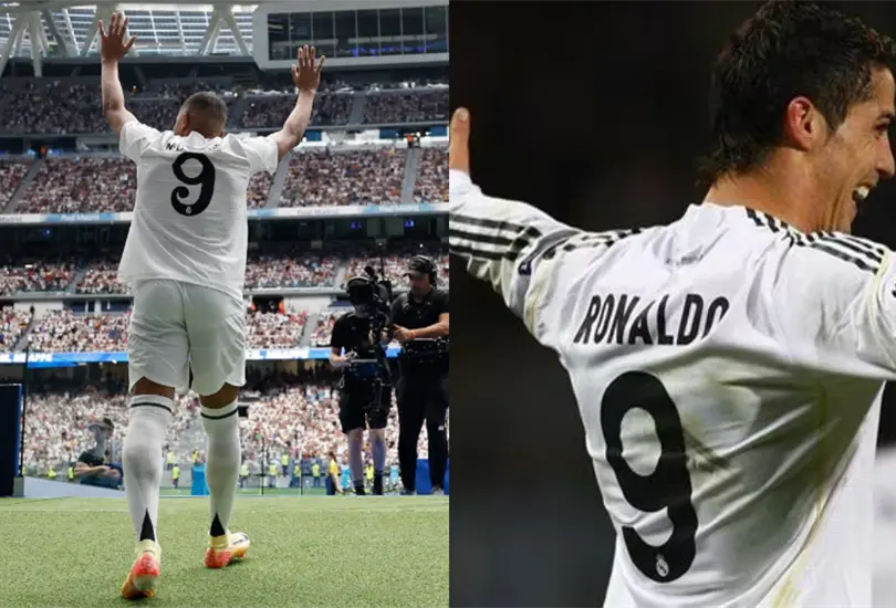 Kylian Mbapp&eacute; portar&aacute; uno de los n&uacute;meros con m&aacute;s historia en el Real Madrid, su debut en Espa&ntilde;a ser&aacute; con el 9.