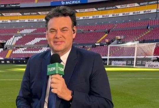 David Faitelson tuvo un percance previo al último partido de la Selección Mexicana 