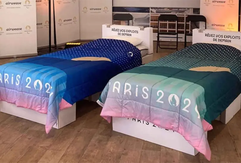 La marca Airweave ser&aacute; la encarga de crear de nueva cuenta el modelo de camas para Par&iacute;s 2024 que han sido denominadas como anti-sexo