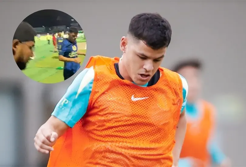Richard S&aacute;nchez encar&oacute; a un polic&iacute;a que insult&oacute; al Am&eacute;rica