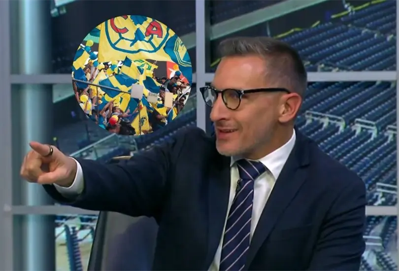 Chaco Giménez se burló de un compañero de Fox Sports y lo exhibió como americanista Chaco Giménez se burló de un compañero de Fox Sports y lo exhibió como americanista