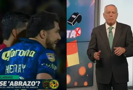 Arturo Brizio lanzó un contundente mensaje al árbitro que abrazó a Henry Martín durante el América vs Juárez