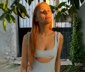 FOTOS: Majo Aguilar, la cantante que brilló en pelea del Canelo