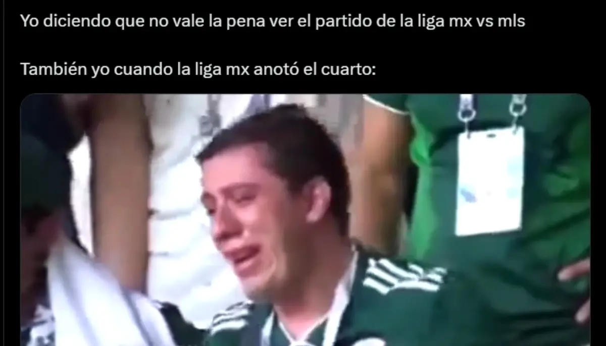 Los aficionados no pudieron ocultar su gusto por ver ganar a la Liga MX ante la MLS a pesar de las críticas constantes.