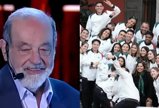 Carlos Slim le dará un apoyo económico importante a los medallistas mexicanos.