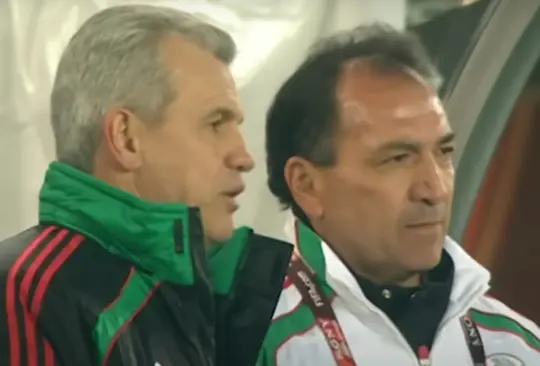 Javier Aguirre y Mario Carrillo coincidieron en Sudáfrica 2010.