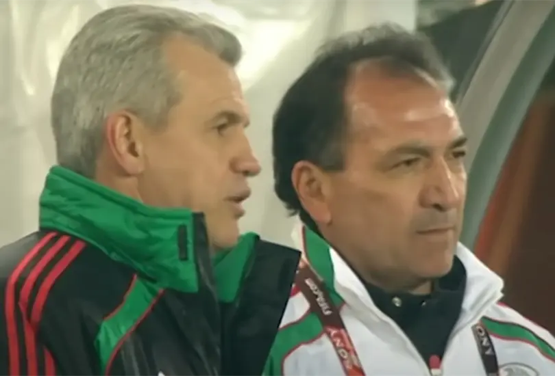 Javier Aguirre y Mario Carrillo coincidieron en Sud&aacute;frica 2010.