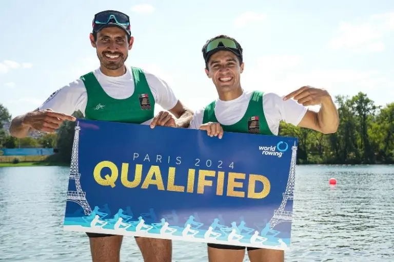 Miguel Carballo y Alexis López harán historia en el remo mexicano en París 2024 - Instagram @alexislopez51