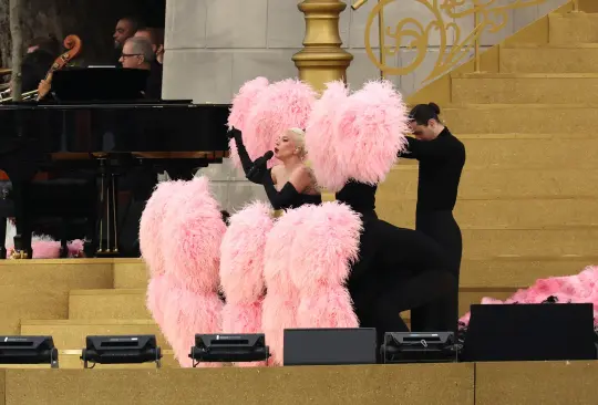 Lady Gaga sorprendió en la inauguración de los Juegos Olímpicos 2024.