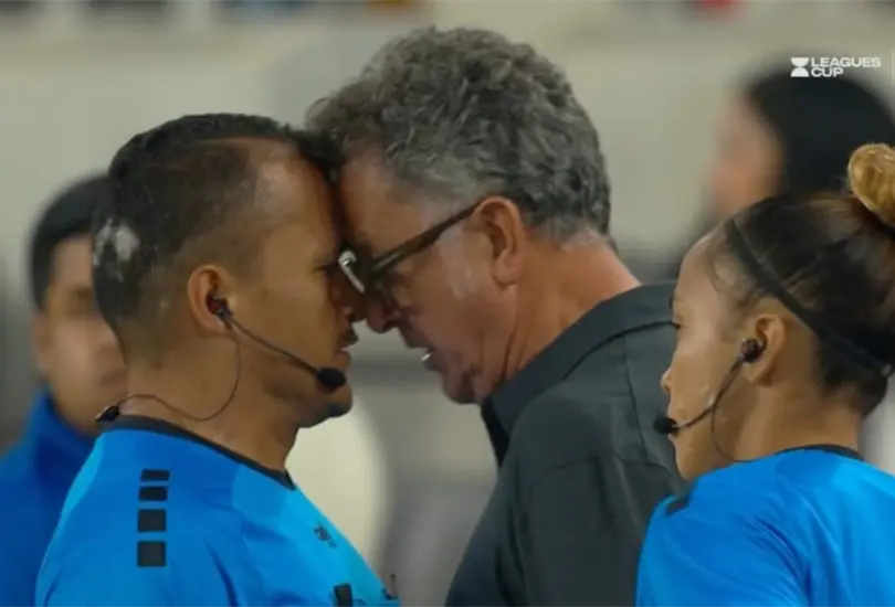 Juan Carlos Osorio estall&oacute; contra el arbitraje de la Leagues Cup.