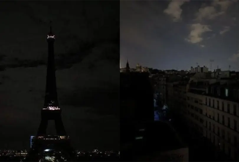 Par&iacute;s sufri&oacute; un apag&oacute;n masivo tras el primer d&iacute;a de actividad oficial.